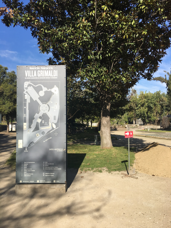 map of villa grimaldi