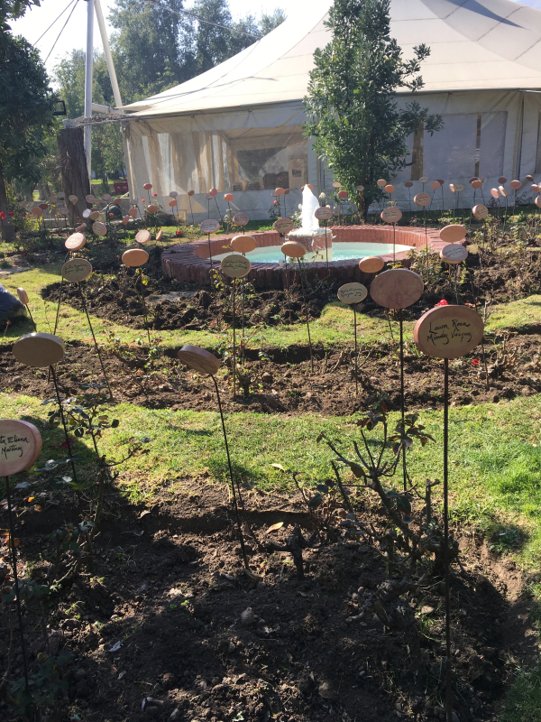 rose garden- tribute to women