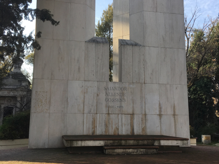Salvatore Allende's burial site
